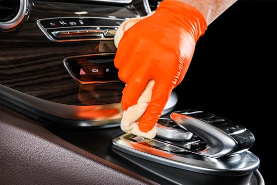 Interior/Exterior cleaning of the vehicle